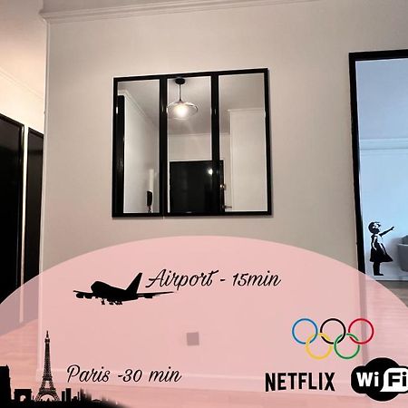 Le Joyau Cache - Paris 2024 Apartment Arnouville-les-Gonesse Bagian luar foto