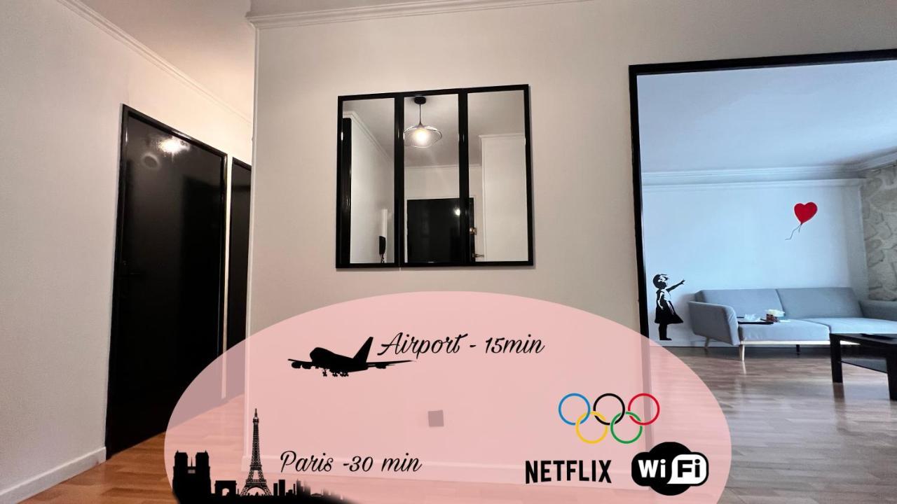 Le Joyau Cache - Paris 2024 Apartment Arnouville-les-Gonesse Bagian luar foto
